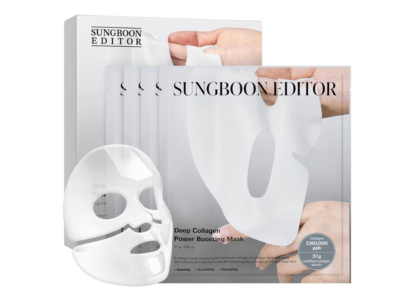 SUNGBOON EDITOR Deep Collagen Mask 4 sheets