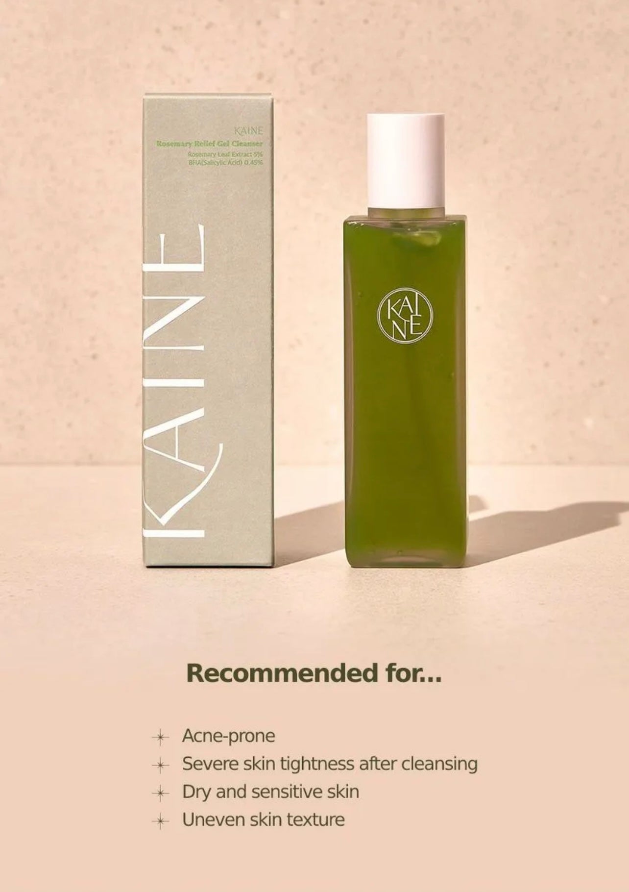 KAINE Rosemary Relief Gel Cleanser