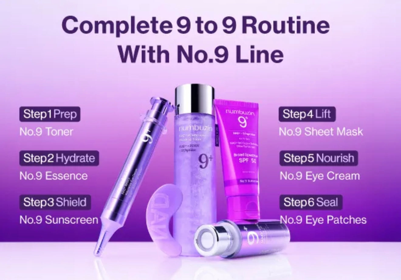 numbuzin No.9 NAD+ PDRN Glow Boosting Toner