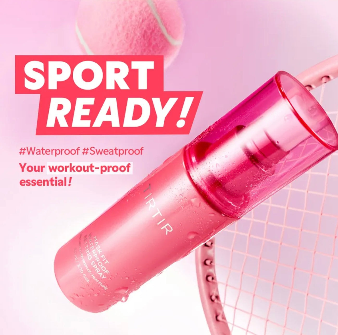 TIRTIR Mask Fit Waterproof Setting Spray