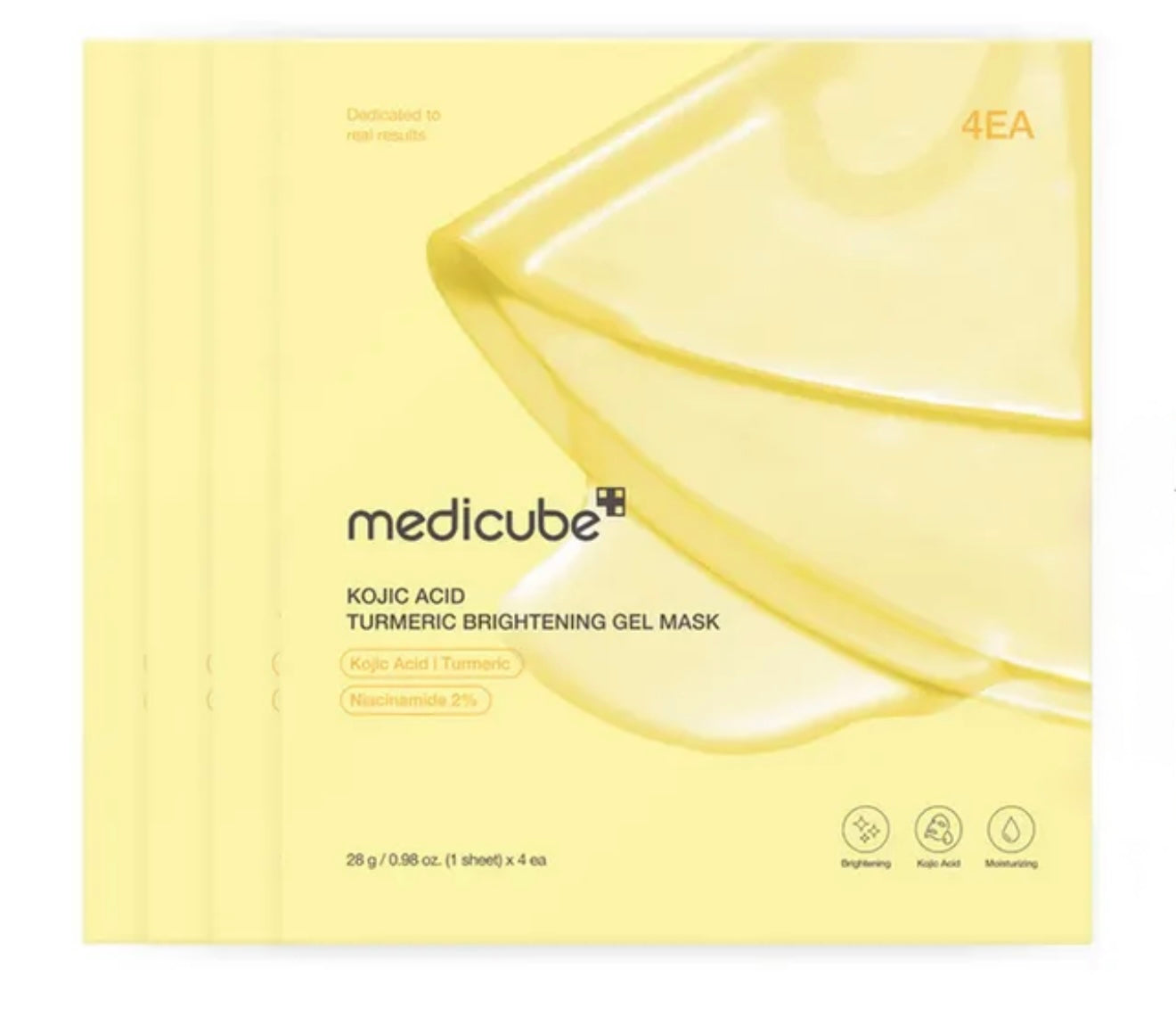 medicube Kojic Acid Turmeric Brightening Gel Mask