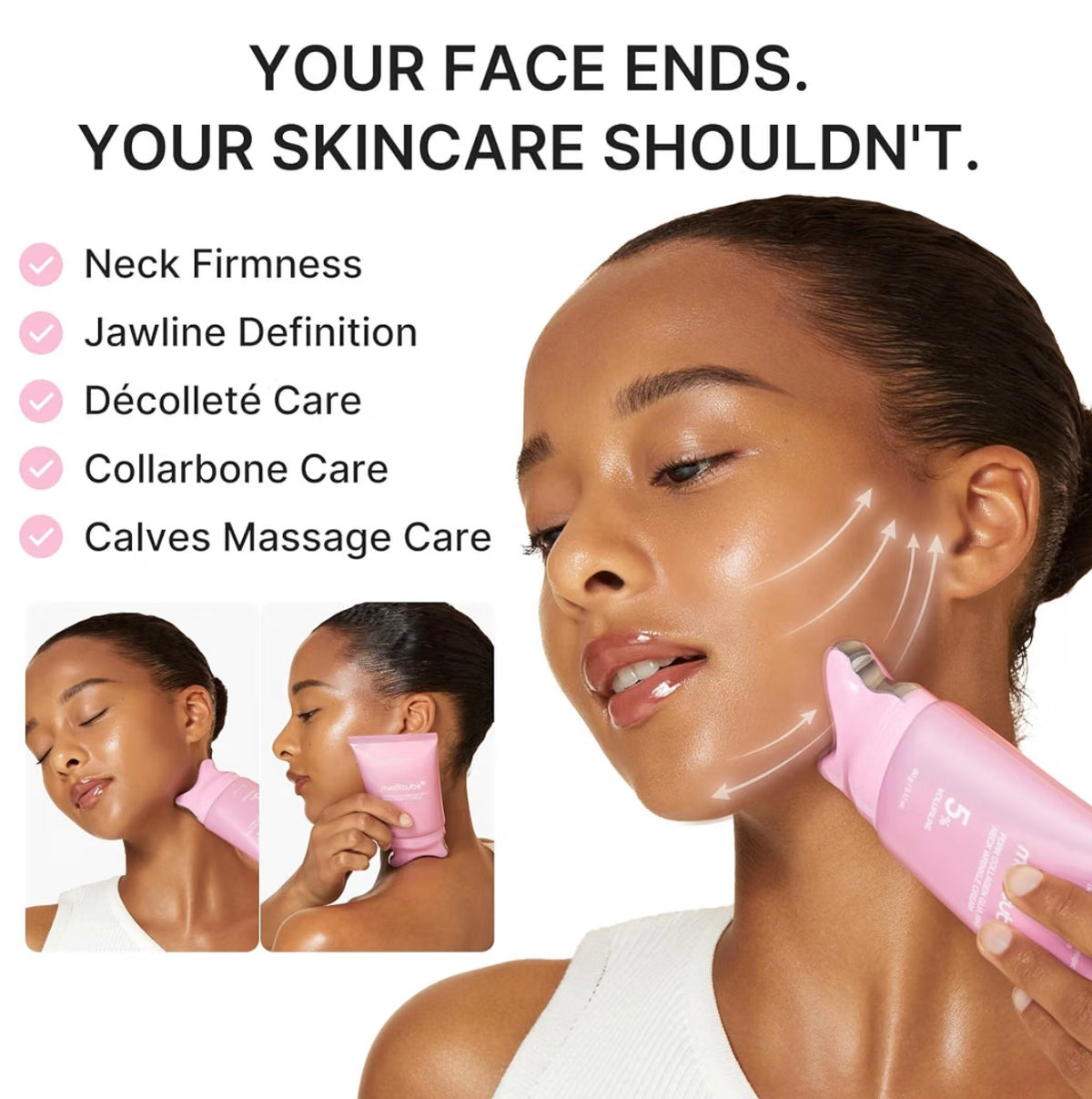 Medicube PDRN Collagen Gua Sha Neck Wrinkle Cream