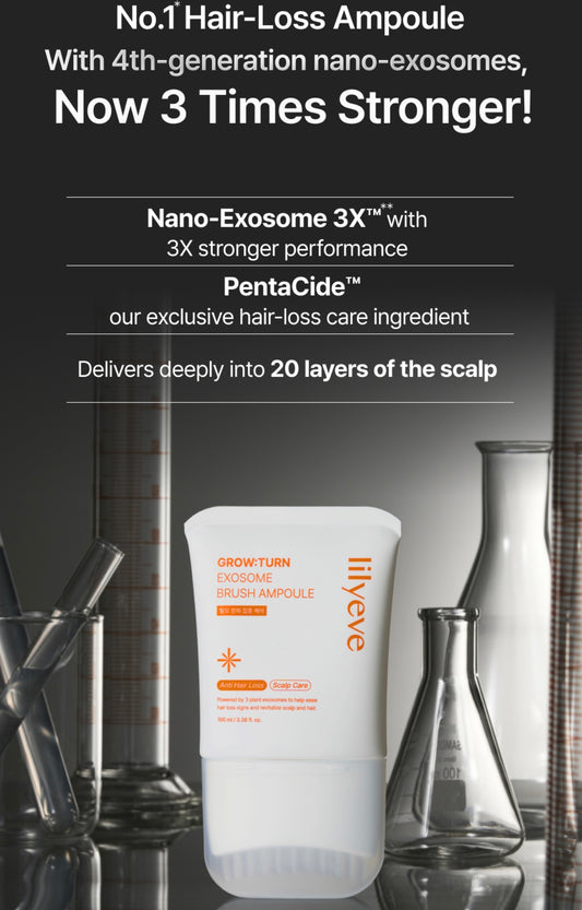 Lilyeve Grow:Turn Exosome Brush Ampoule Mini