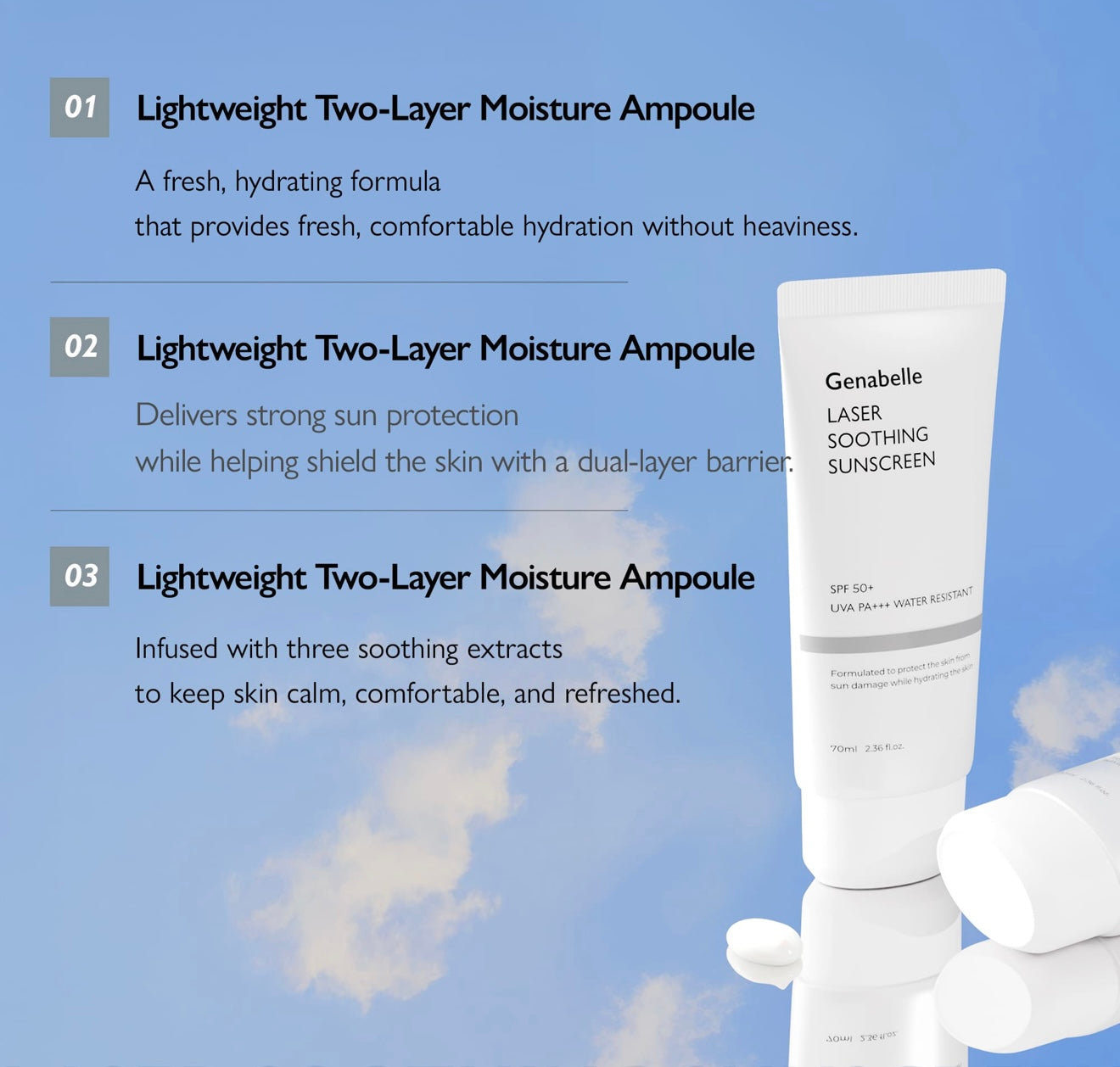 Genabelle Laser Soothing Sunscreen