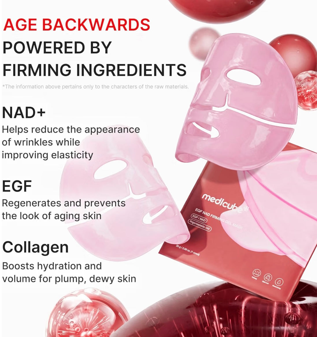 Medicube EGF NAD Firming Gel Mask