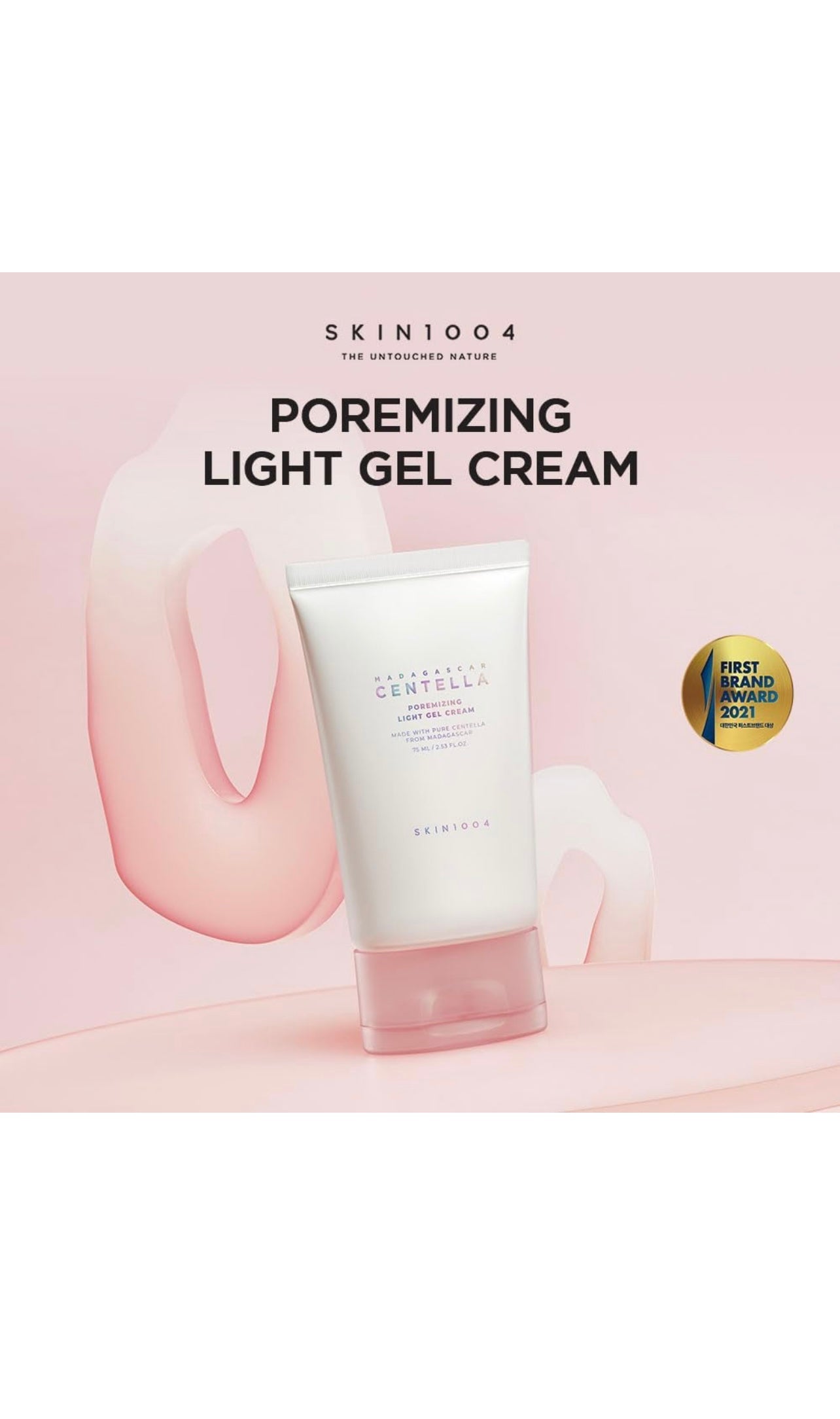 SKIN1004 Madagascar Centella Poremizing Light Gel Cream 75ml