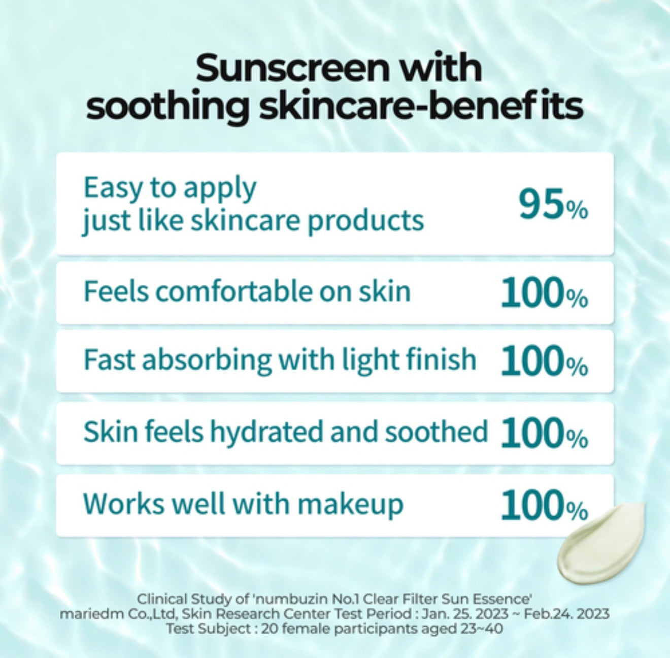 numbuzin No.1 Clear Filter Sun Essence