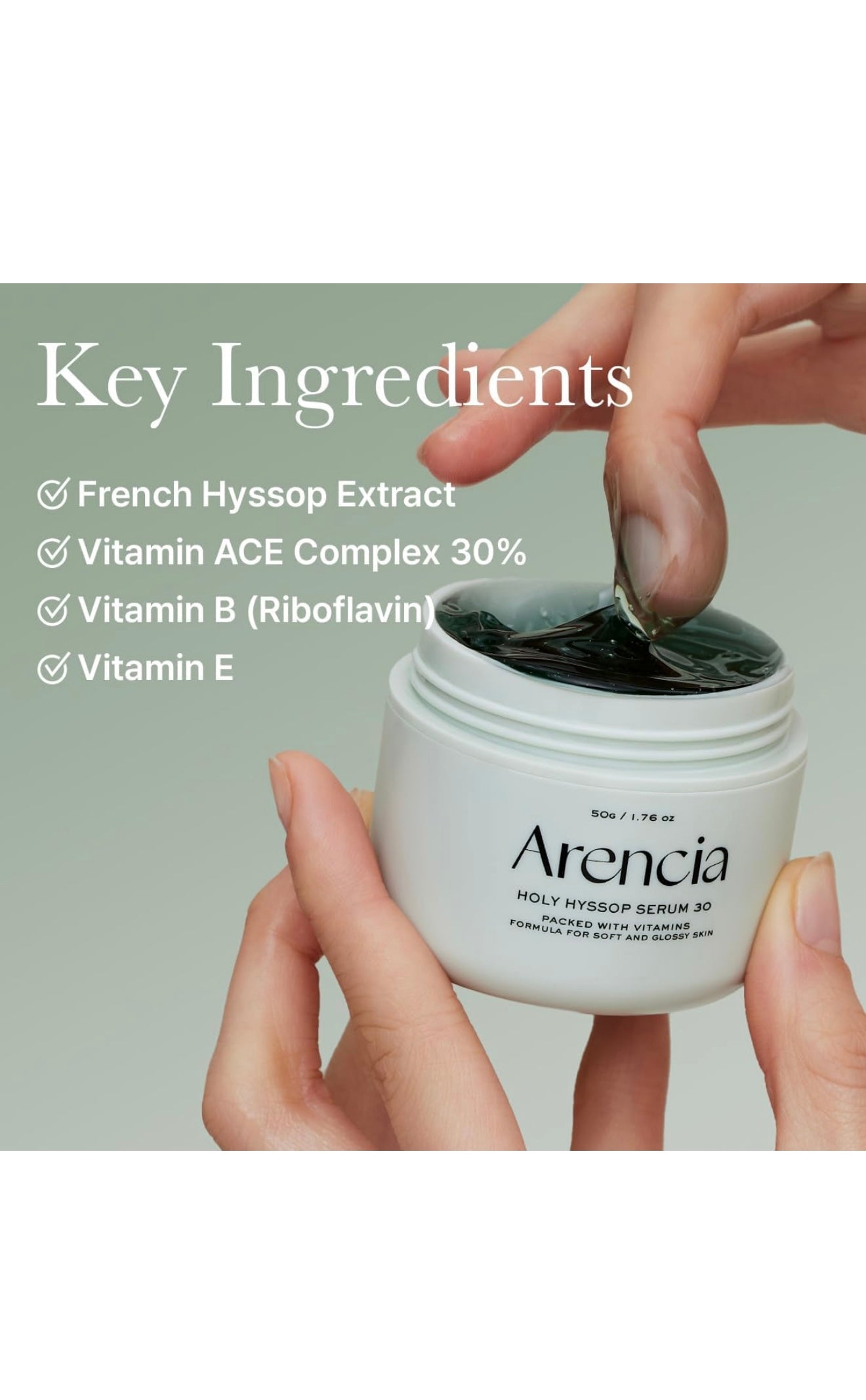 Arencia Holy Hyssop Serum 30