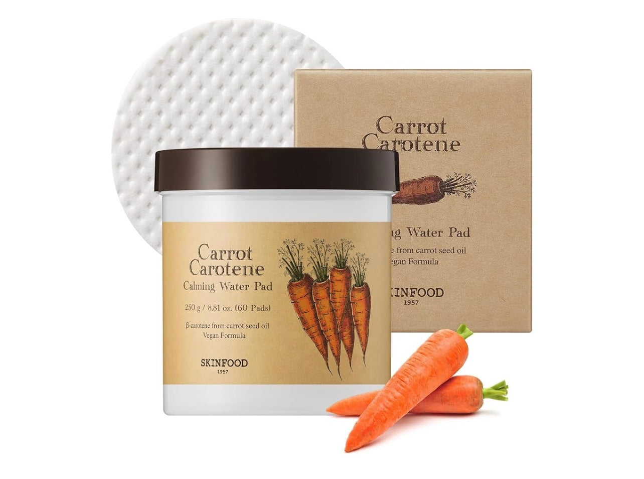 SKINFOOD Carrot Carotene Calming Water Pad