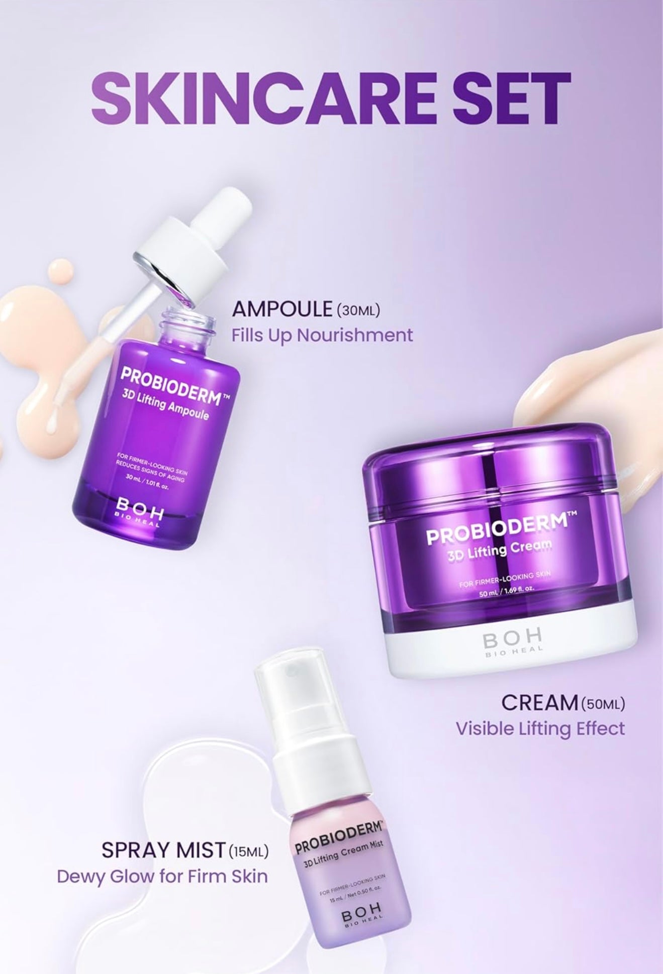 BIOHEAL BOH Probioderm 3D Lifting Skincare Set