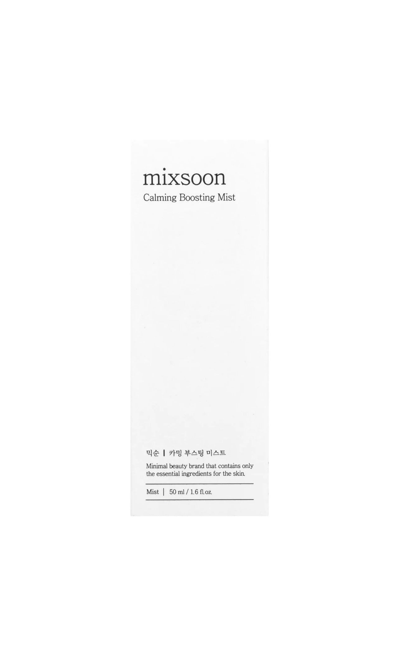 Mixsoon Calming Boosting Mist 50ml