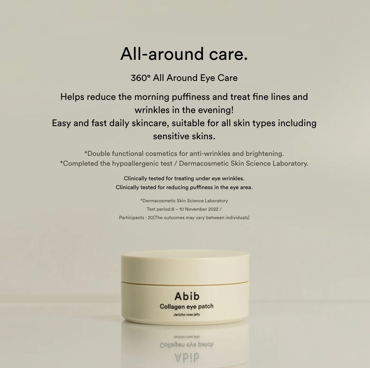 Abib Collagen Eye Patch Jericho Rose Jelly