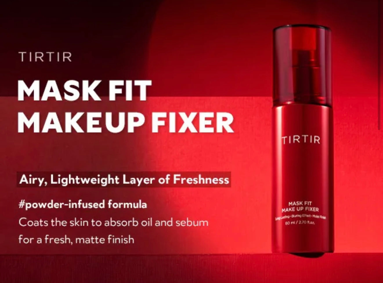 TIRTIR Mask Fit Make Up Fixer