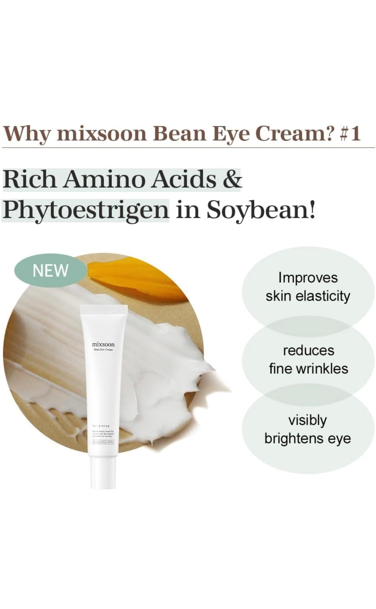 mixsoon Bean Eye Cream