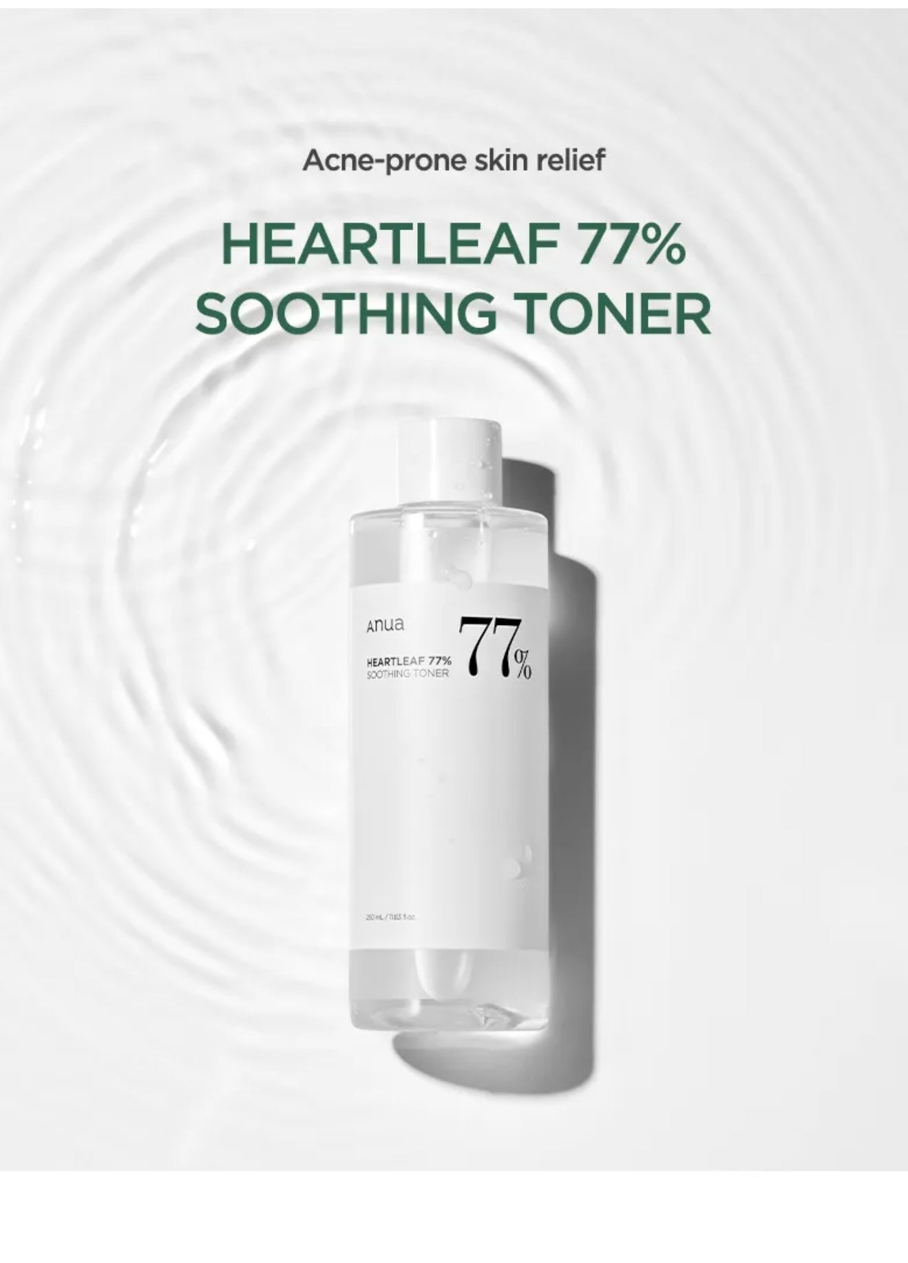 Anua Heartleaf 77% Soothing Toner