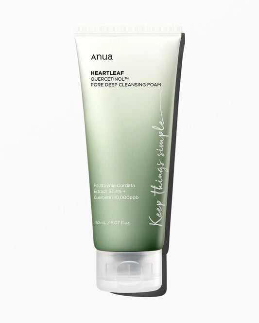 Anua Heartleaf Quercentinol Pore Deep Cleansing Foam 150ml