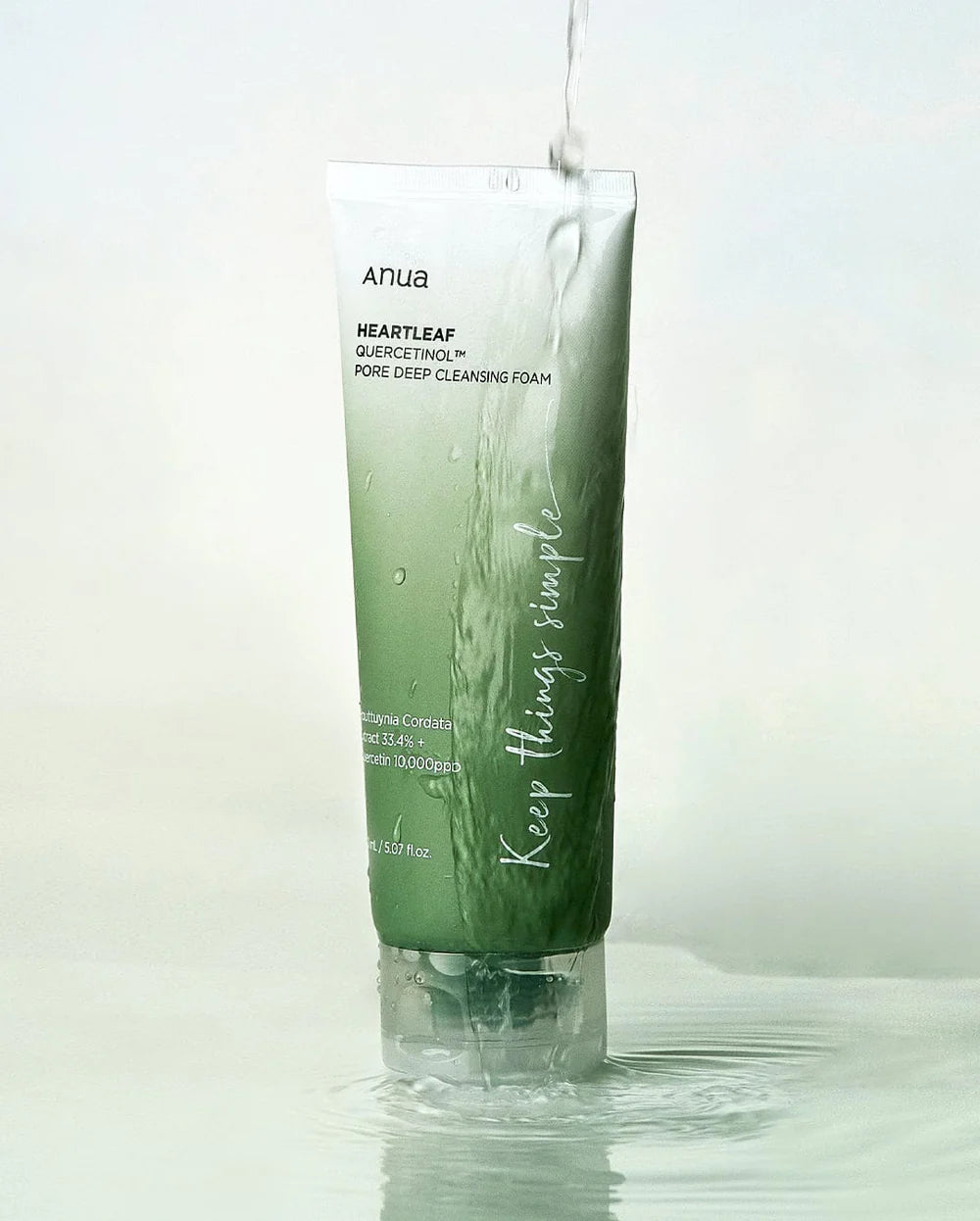 Anua Heartleaf Quercentinol Pore Deep Cleansing Foam 150ml