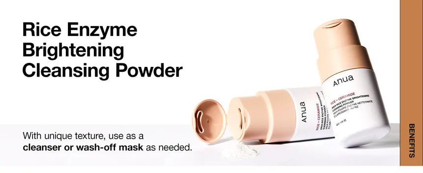 Anua Rice Enzyme Brightening Cleansing Powder