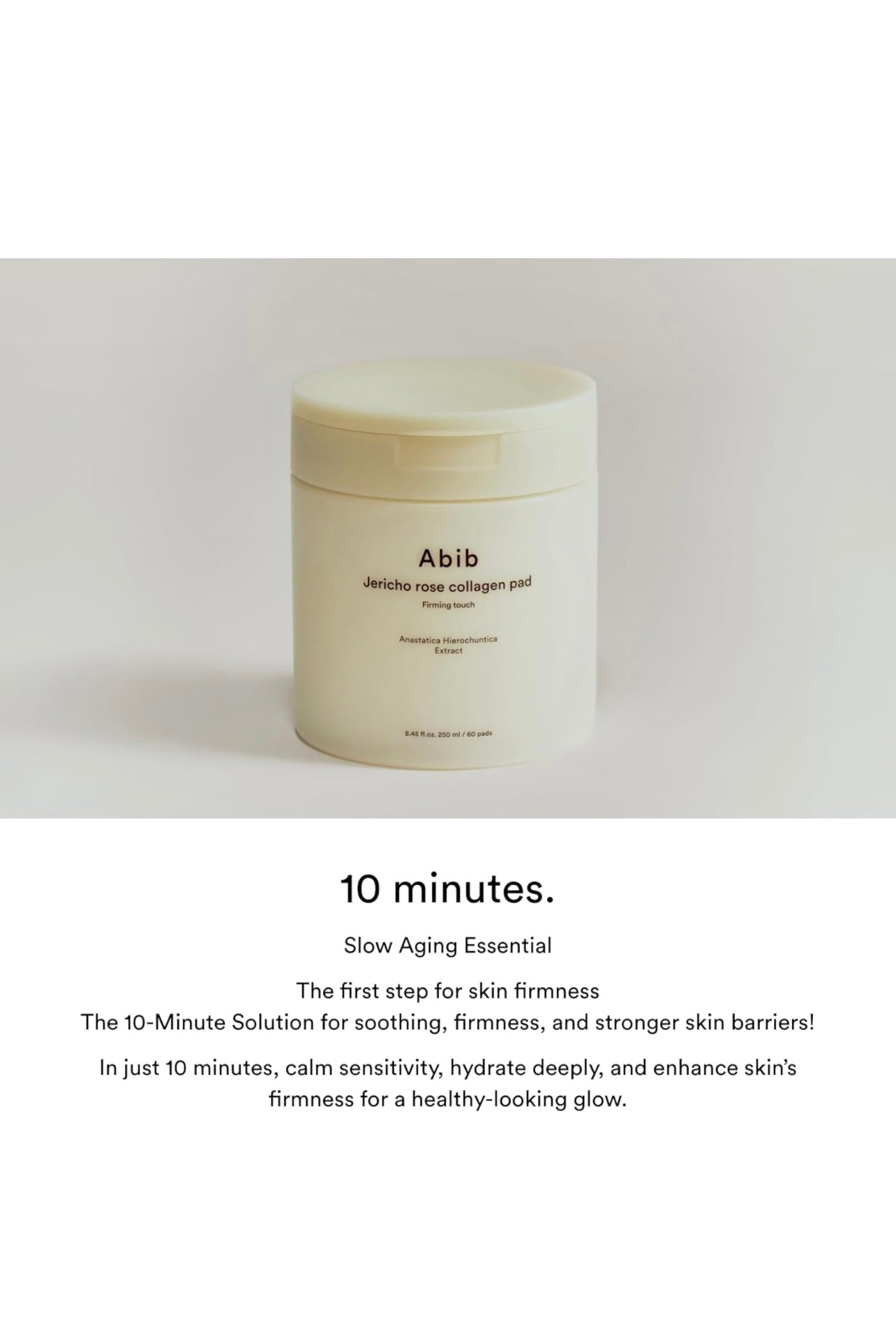 Abib Jericho Rose Collagen Pad firming touch